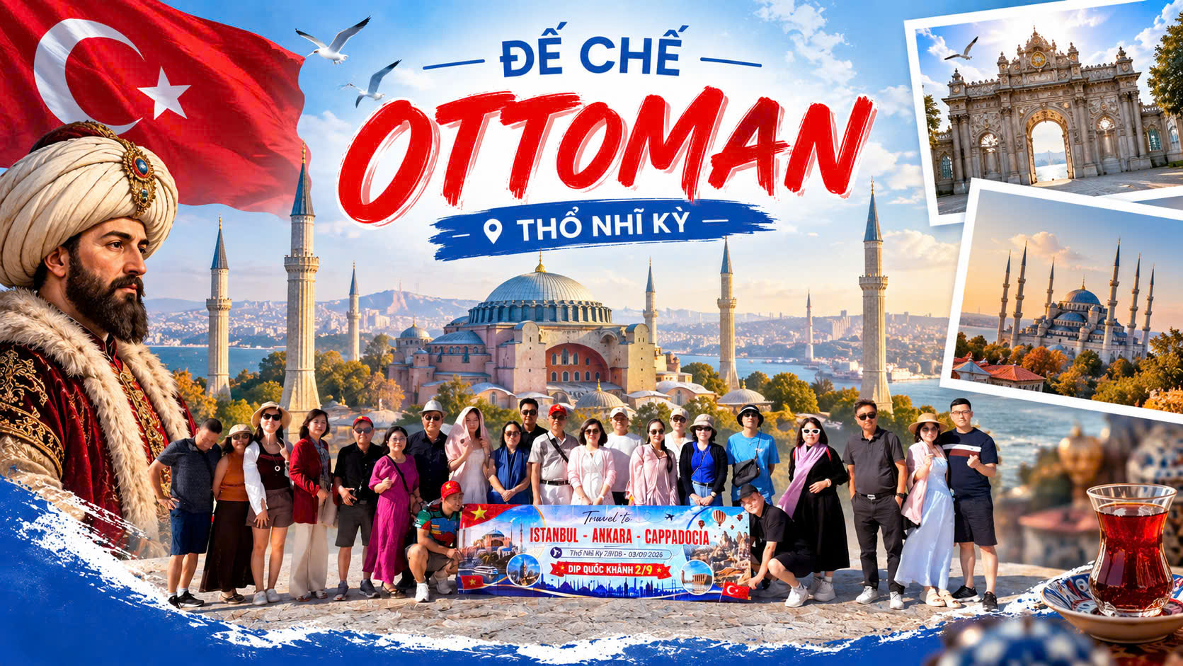 ĐẾ CHẾ OTTOMAN – ĐẾ CHẾ TỪNG KHIẾN CẢ CHÂU ÂU KHIẾP SỢ?